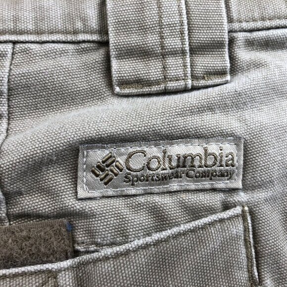 Columbia Mens Cargo Shorts Size 4XT Cotton Outdoor Casual Tan Classic Athleisure - Picture 11 of 13